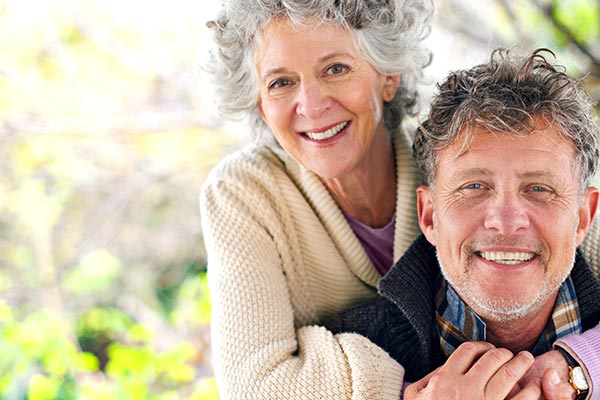 happy retired couple